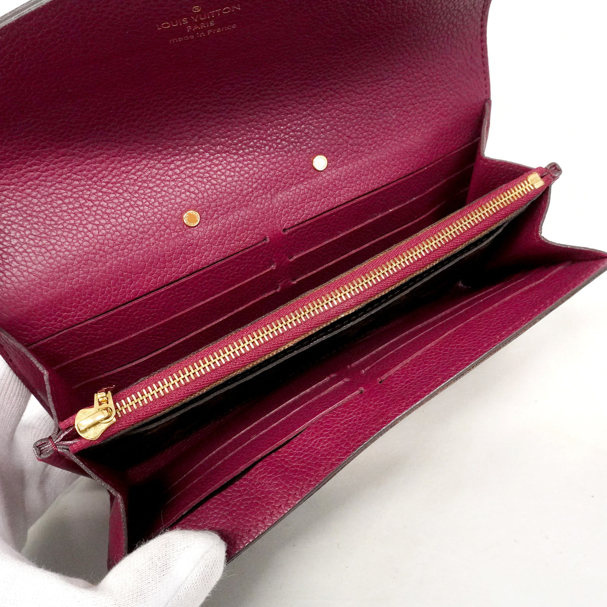 【6kb0981】ルイヴィトン 長財布 モノグラム ポルトフォイユパラス M58413 オロール【中古】レディース