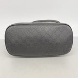 【6kb1006】グッチ ハンドバッグ グッチシマ 420023 レザー ダークブラウン シルバー金具 2wayバッグ【中古】レディース