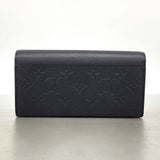 【6kb1019】ルイヴィトン 長財布 モノグラム・アンプラント ポルトフォイユサラ M61182 ノワール【中古】レディース