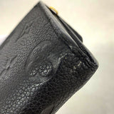 【6kb1019】ルイヴィトン 長財布 モノグラム・アンプラント ポルトフォイユサラ M61182 ノワール【中古】レディース