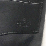 【6kb1029】グッチ クラッチバッグ GGスプリーム 411768 PVC ブラック ブラウン シルバー金具【中古】メンズ