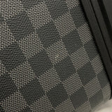 【6kb1032】ルイヴィトン キャリーバッグ ダミエ・グラフィット ぺガス55 N23299 ブラック グレー【中古】メンズ レディース ユニセックス