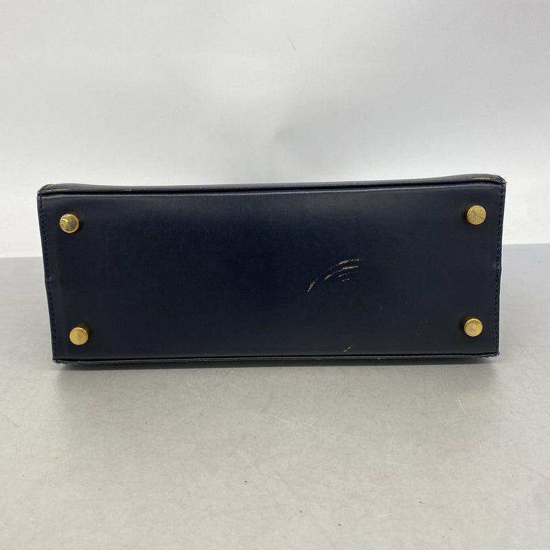 【6kb1045】サルヴァトーレフェラガモ ハンドバッグ ヴァラ レザー ブラック ゴールド金具 2wayバッグ【中古】レディース