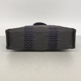 【6kb1050】エルメス トートバッグ エールラインPM ナイロン グレー シルバー金具【中古】メンズ レディース ユニセックス