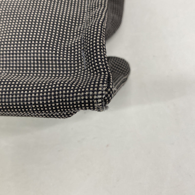 【6kb1051】エルメス トートバッグ エールラインPM ナイロン グレー シルバー金具【中古】メンズ レディース ユニセックス