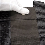 【6kb1054】エルメス トートバッグ エールラインMM ナイロン グレー シルバー金具【中古】メンズ レディース ユニセックス
