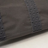 【6kb1054】エルメス トートバッグ エールラインMM ナイロン グレー シルバー金具【中古】メンズ レディース ユニセックス