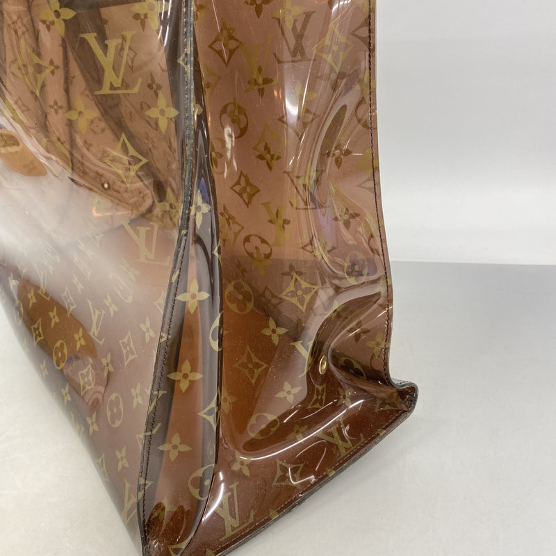 【6kb1107】ルイヴィトン トートバッグ モノグラム・ビニール カバクルーズ M50500 ブラウン【中古】レディース
