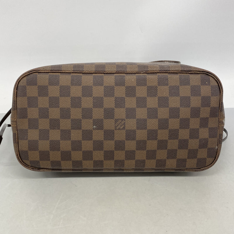 【6kb1120】ルイヴィトン トートバッグ ダミエ ネヴァーフルMM N51105 エベヌ【中古】レディース