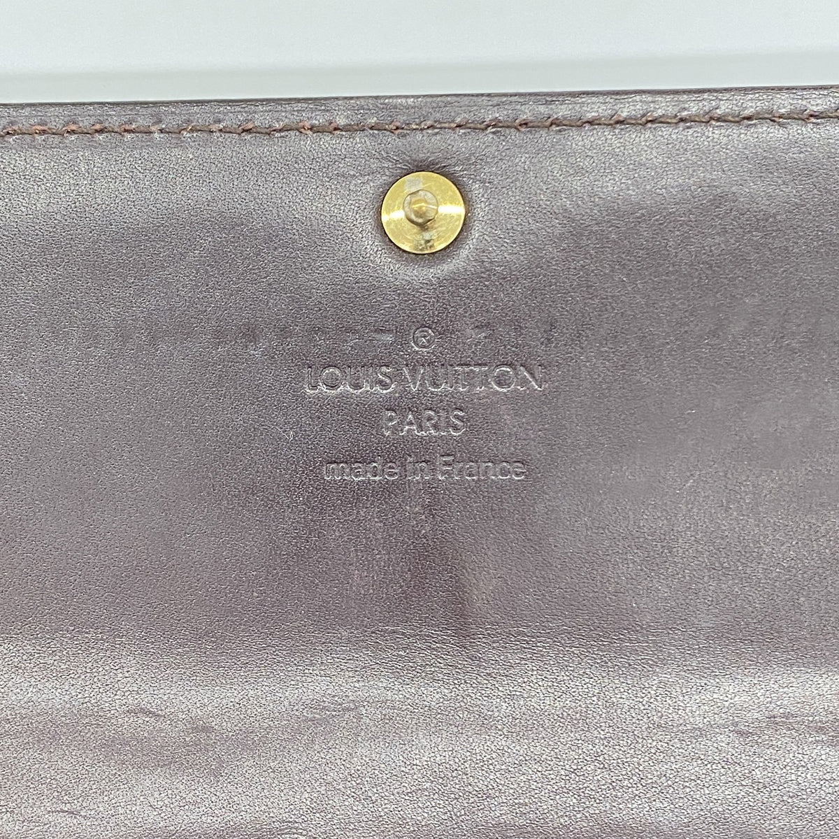 【6kb1124】ルイヴィトン 長財布 ヴェルニ ポルトフォイユサラ M93524 アマラント【中古】レディース