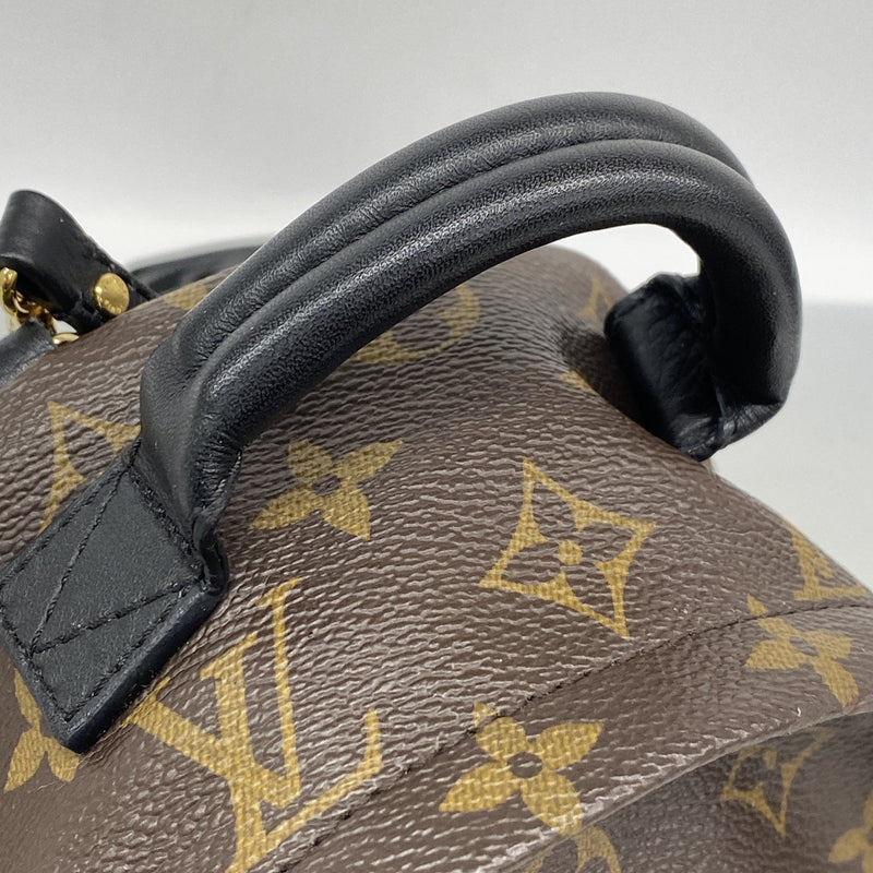 【6kb1133】ルイヴィトン リュック・デイパック モノグラム パームスプリングスバックパックMINI M41562 ブラウン【中古】レディース