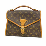 【6kb1134】ルイヴィトン ハンドバッグ モノグラム ベルエア M51122 ブラウン【中古】レディース