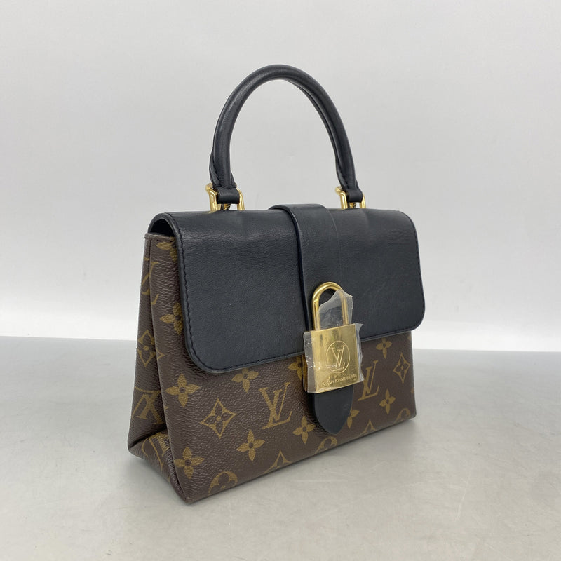 【6kb1135】ルイヴィトン ハンドバッグ モノグラム ロッキーBB M44141 ノワール 2wayバッグ【中古】レディース