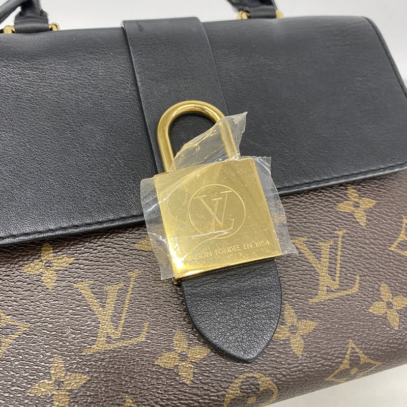 【6kb1135】ルイヴィトン ハンドバッグ モノグラム ロッキーBB M44141 ノワール 2wayバッグ【中古】レディース