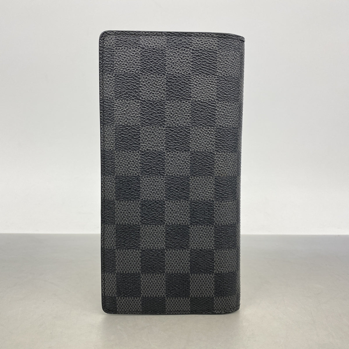 【6kb1147】ルイヴィトン 長財布 ダミエ・グラフィット ポルトフォイユブラザ N62665 ブラック【中古】メンズ
