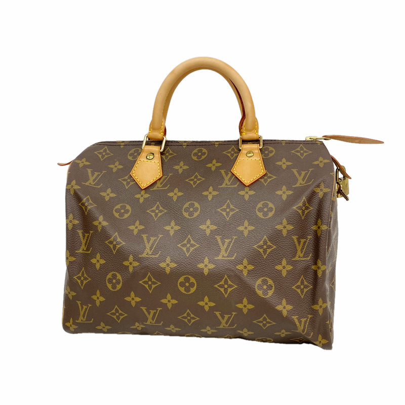 【6kb1194】ルイヴィトン ハンドバッグ モノグラム スピーディ30 M41108 ブラウン【中古】レディース
