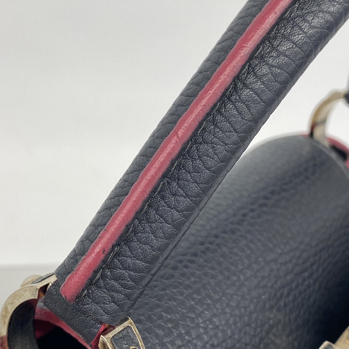【6kb1220】ルイヴィトン ハンドバッグ カプシーヌBB M94517 コバルト 2wayバッグ【中古】レディース