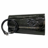 【6kb1224】ルイヴィトン ショルダーバッグ ヴェルニ ロスモアMM M90069 ノワールマニエティック【中古】レディース