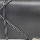 【6kb1225】クリスチャンディオール ショルダーバッグ ディオラマ レザー ブラック シルバー金具【中古】レディース