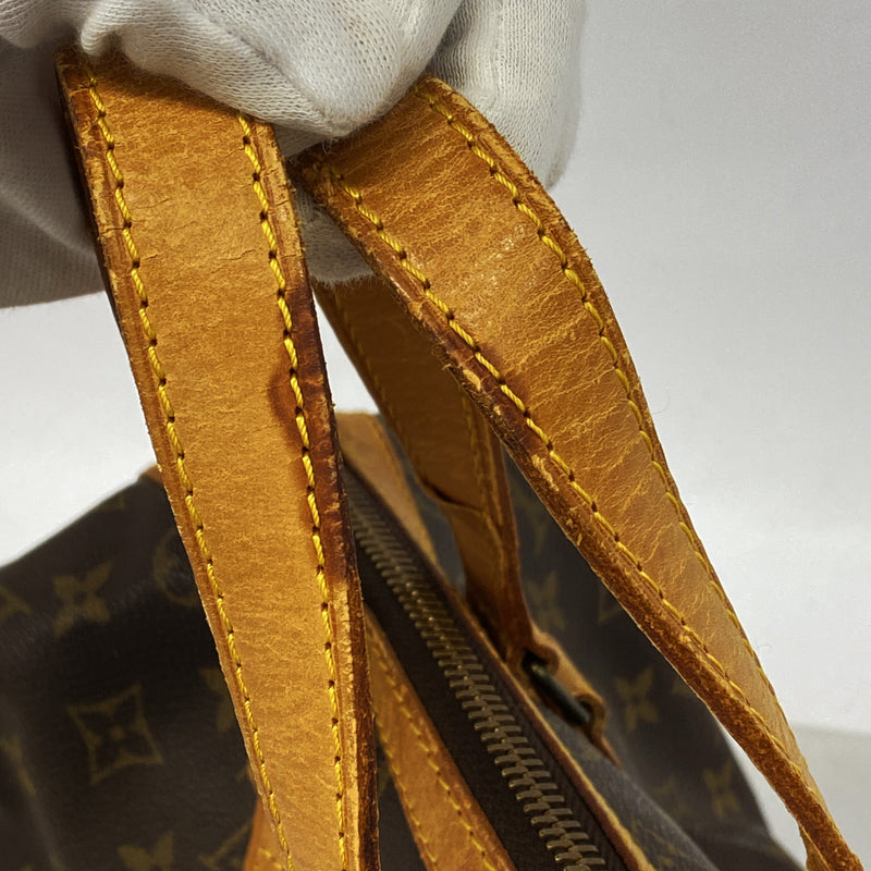 【6kb1233】ルイヴィトン ボストンバッグ モノグラム サックスプール35 M41626 ブラウン【中古】メンズ レディース ユニセックス
