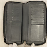 【6kb1248】ルイヴィトン 長財布 ダミエアンフィニ ジッピーウォレットヴェルティカル N63548 オニキス 【中古】メンズ