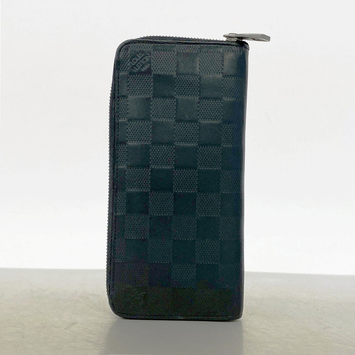 【6kb1248】ルイヴィトン 長財布 ダミエアンフィニ ジッピーウォレットヴェルティカル N63548 オニキス 【中古】メンズ