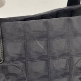 【6kb1263】シャネル トートバッグ ニュートラベル ナイロン ブラック ゴールド金具【中古】レディース