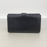 【6kb1274】シャネル 長財布 キャビアスキン ブラック ゴールド金具【中古】レディース