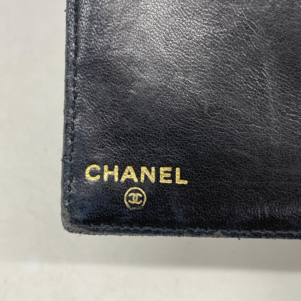 【6kb1274】シャネル 長財布 キャビアスキン ブラック ゴールド金具【中古】レディース