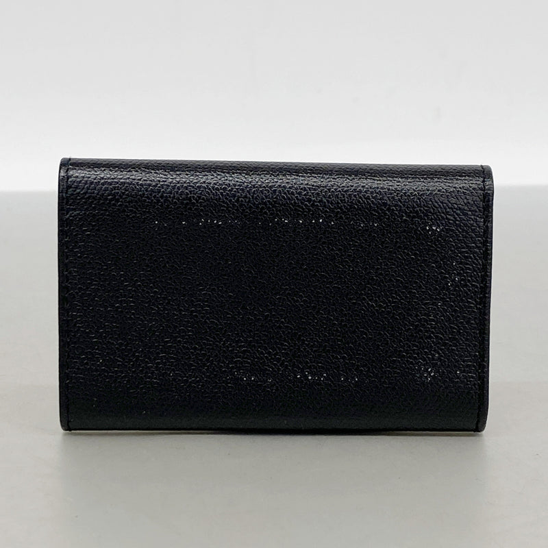 【6kb1276】シャネル キーケース ココボタン レザー ブラック ゴールド金具【中古】レディース