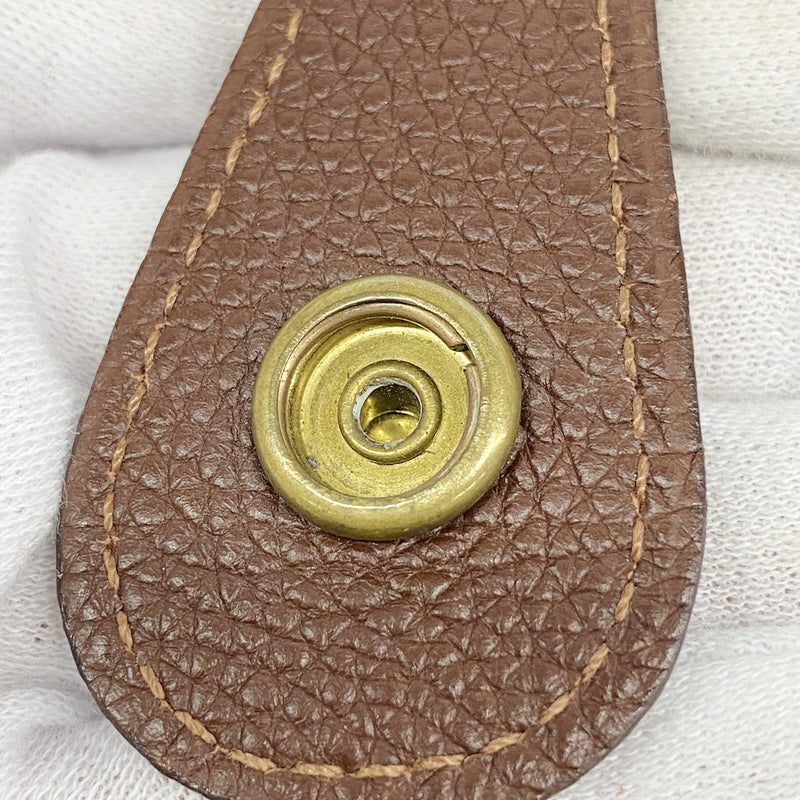 【6kb1281-h】エルメス ショルダーバッグ エヴリン1PM トリヨンクレマンス シエンヌ ゴールド金具 □F刻印【中古】レディース
