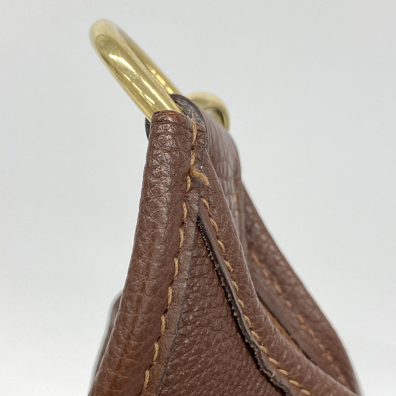 【6kb1281-h】エルメス ショルダーバッグ エヴリン1PM トリヨンクレマンス シエンヌ ゴールド金具 □F刻印【中古】レディース