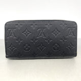 【6kb1285】ルイヴィトン 長財布 モノグラム・アンプラント ジッピーウォレット M61864 ノワール【中古】レディース