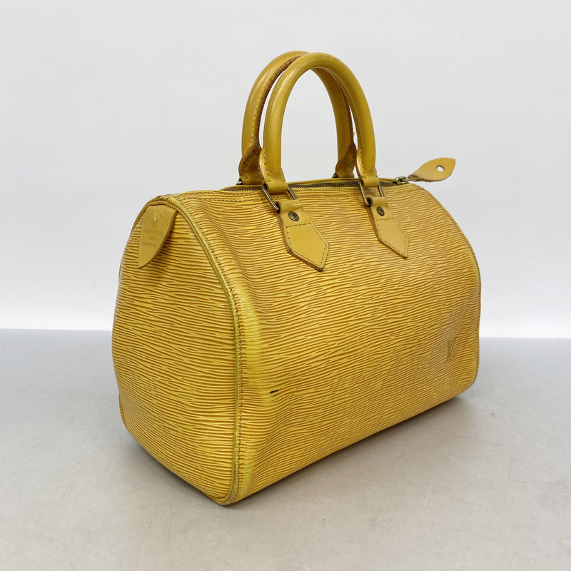 【6kb1310】ルイヴィトン ハンドバッグ エピ スピーディ25 M43019 ジョーヌ【中古】レディース