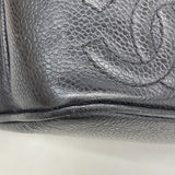 【6kb1313】シャネル リュック・デイパック トリプルココ キャビアスキン ブラック ゴールド金具【中古】レディース