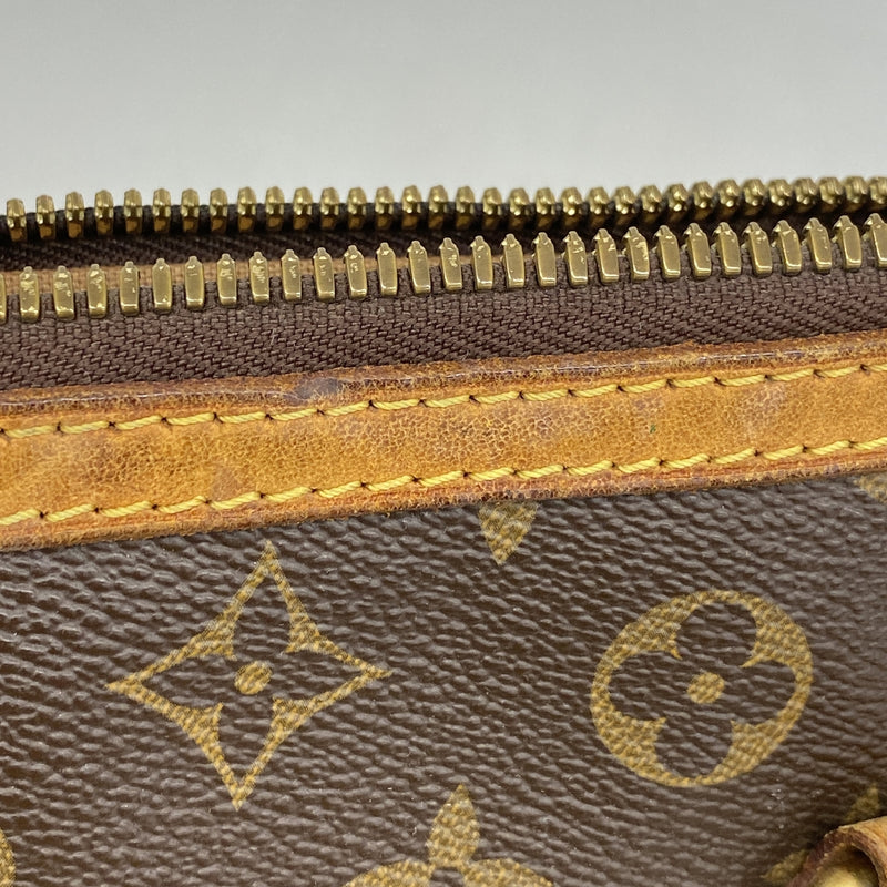 【6kb1334】ルイヴィトン ハンドバッグ モノグラム パレルモPM M40145 ブラウン 2wayバッグ【中古】レディース