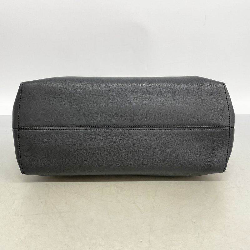 【6kb1339】フェンディ ハンドバッグ バイザウェイ レザー ブラック シルバー金具 2wayバッグ【中古】レディース