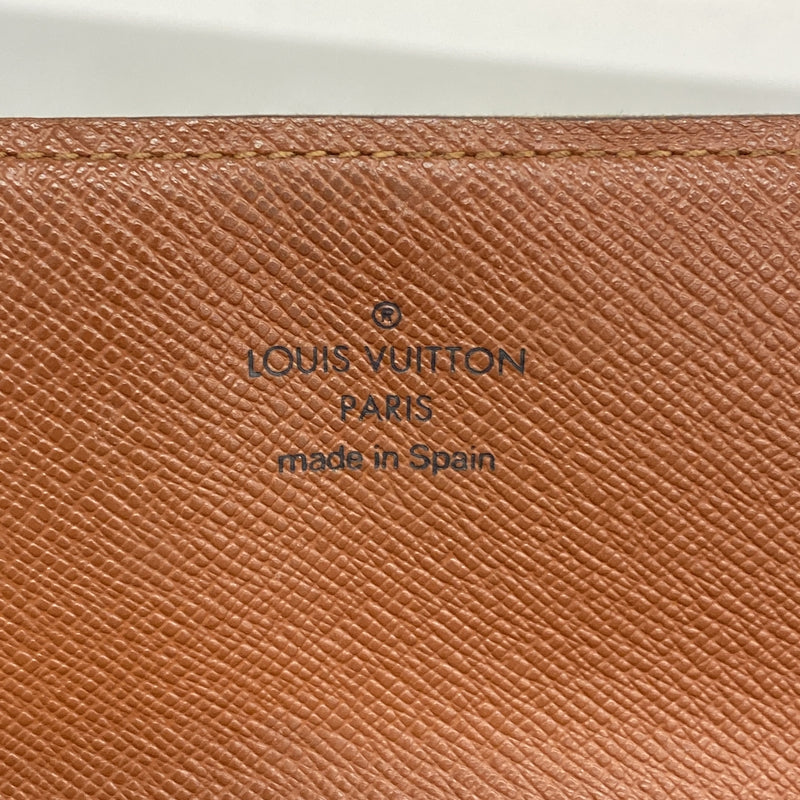 【6kb1346】ルイヴィトン 長札入れ モノグラム ポルト円3カルトクレディ M61818 ブラウン【中古】レディース