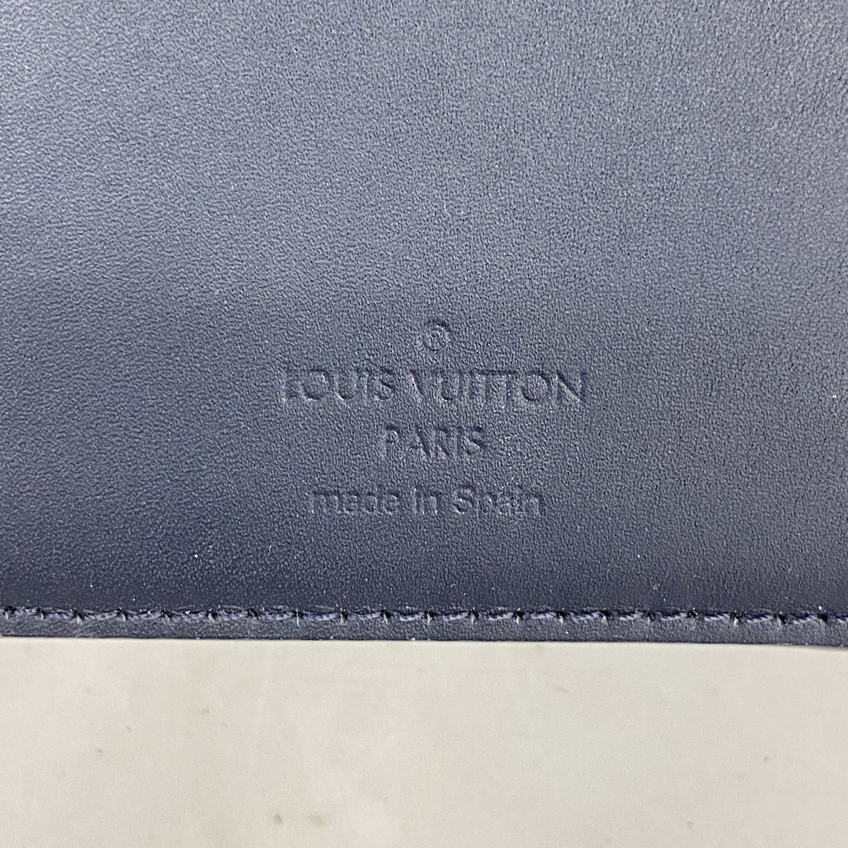 【6kb1352】ルイヴィトン 長財布 モノグラム・タペストリー ポルトフォイユブラザNM M80032 ネイビー【中古】メンズ