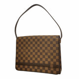 【6kb1355】ルイヴィトン ショルダーバッグ ダミエ トライベッカカレ N51161 エベヌ【中古】レディース