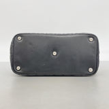 【6kb1381】シャネル トートバッグ カンボン ラムスキン ブラック シルバー金具【中古】レディース