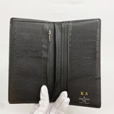 【6kb1401】ルイヴィトン 長財布 ダミエ・グラフィット ポルトフォイユブラザ N62665 ブラック グレー【中古】メンズ