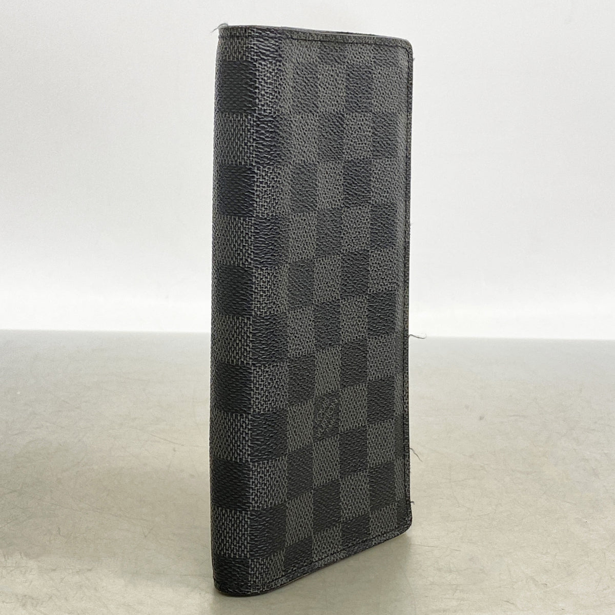 【6kb1401】ルイヴィトン 長財布 ダミエ・グラフィット ポルトフォイユブラザ N62665 ブラック グレー【中古】メンズ