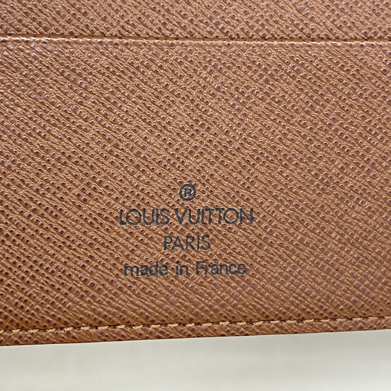 【6kb1404】ルイヴィトン パスポートケース モノグラム クーヴェルテュールパスポール M60181 ブラウン【中古】メンズ レディース ユニセックス