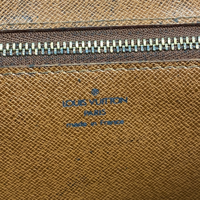【6kb1416】ルイヴィトン クラッチバッグ モノグラム ポルトエンベロープ M51801 ブラウン【中古】メンズ レディース ユニセックス
