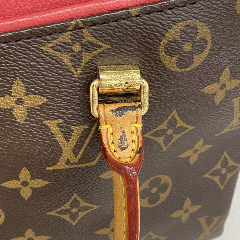 【6kb1420】ルイヴィトン ハンドバッグ モノグラム パラスBB M41734 ブラウン ポピーペタル【中古】レディース