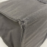 【6kb1440】エルメス トートバッグ エールラインTGM ナイロン グレー シルバー金具【中古】メンズ レディース ユニセックス