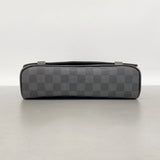 【6kb1442】ルイヴィトン ショルダーバッグ ダミエ・グラフィット LVアルプス ディストリクトPMNM N40040 ブラック【中古】メンズ