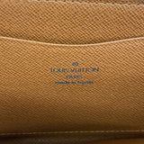 【6kb1459】ルイヴィトン 長財布 モノグラム ポルトモネジップ M61727 ブラウン【中古】レディース