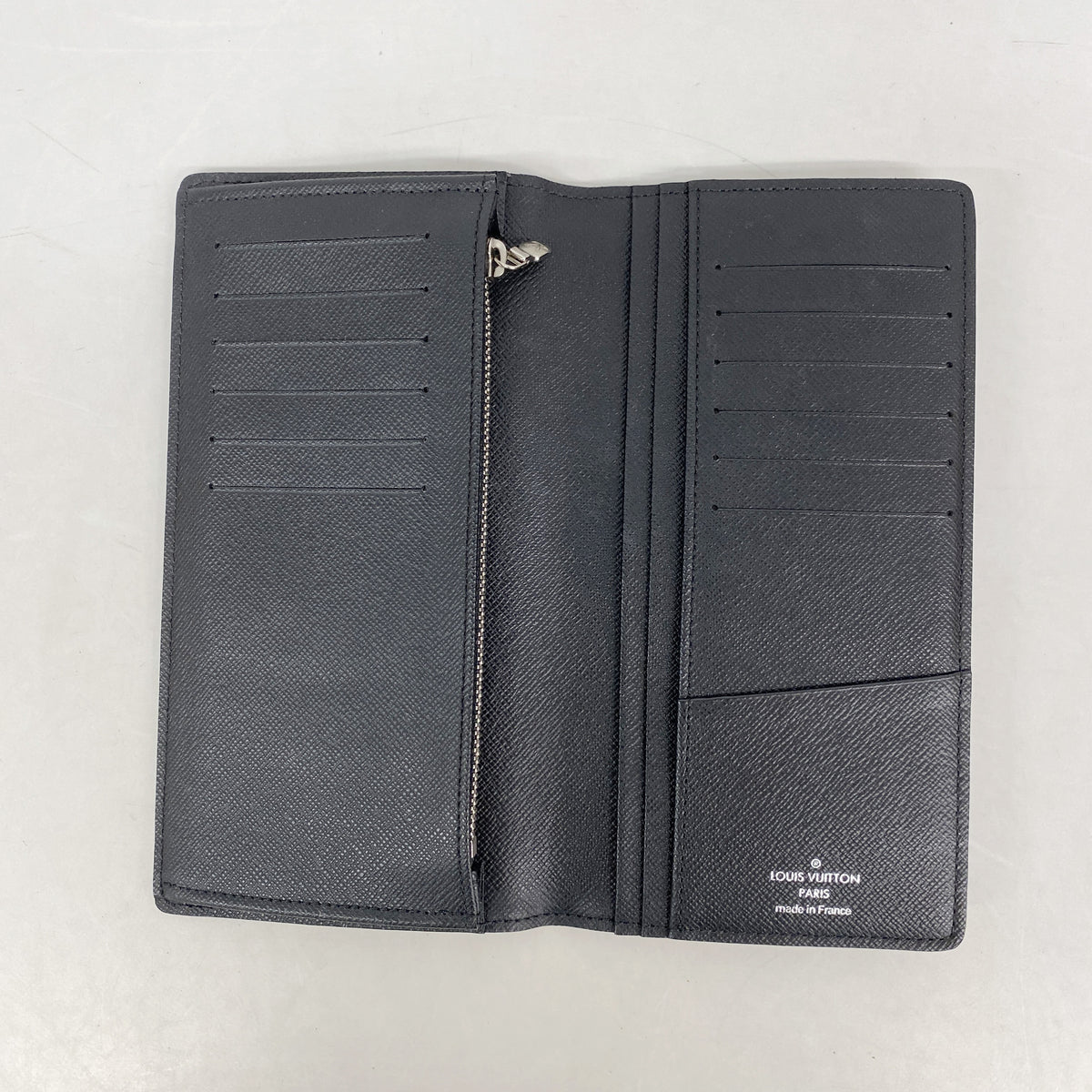 【6kb1483】ルイヴィトン 長財布 ダミエ・グラフィット ポルトフォイユブラザ N62665 ブラック グレー【中古】メンズ